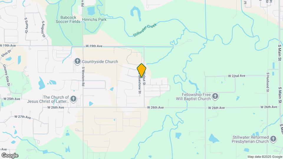 2203 S Bluestone St Map and Location Details