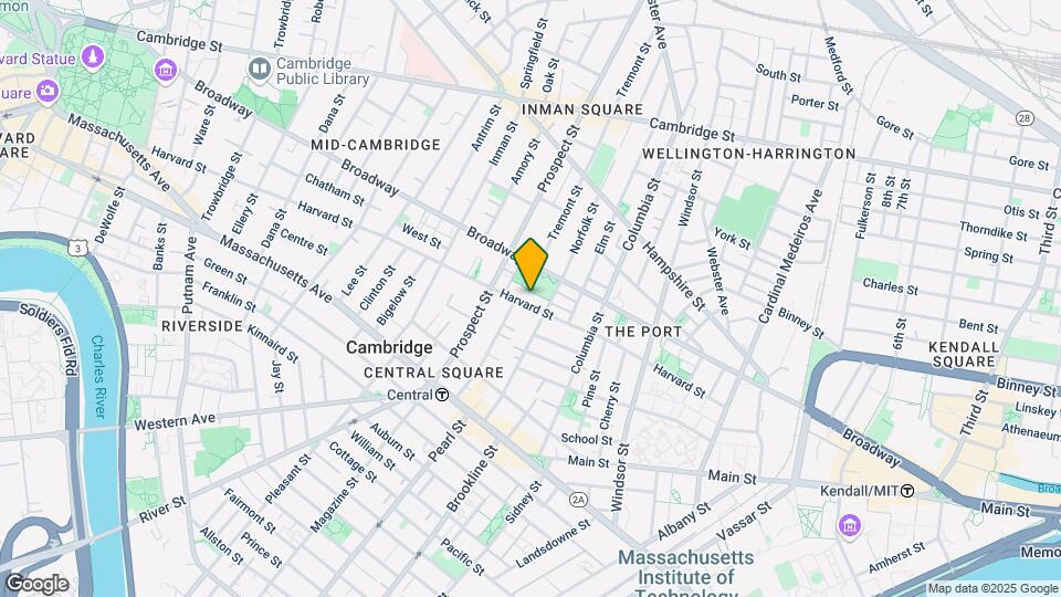233 Harvard St, Unit 1 Mapa y Detalles de la Ubicación
