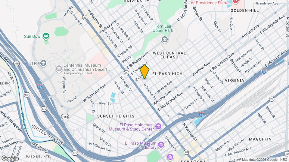 305 E River Ave Map and Location Details