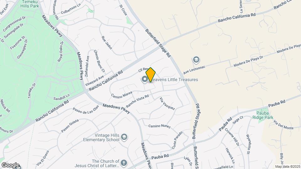 41585 Corte Seda Map and Location Details