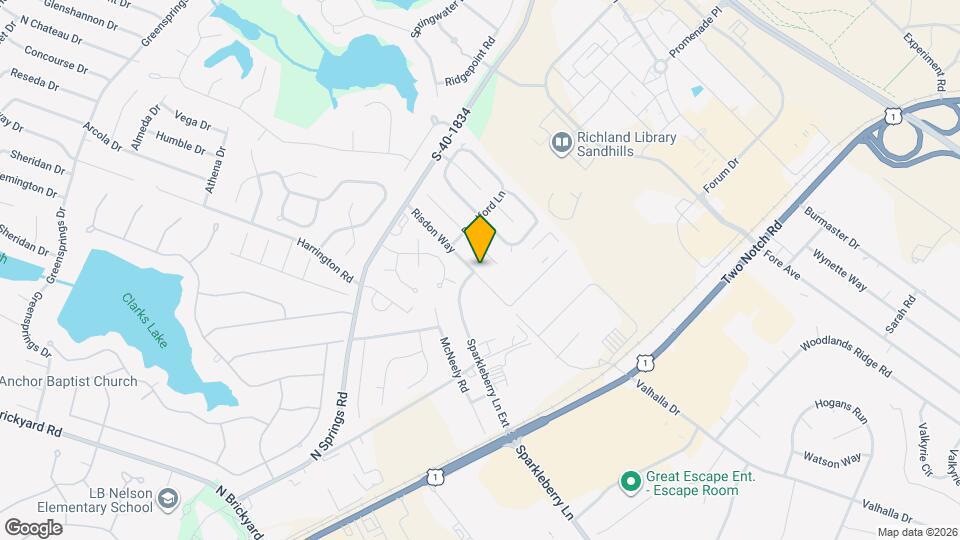 220 Risdon Way Mapa y Detalles de la Ubicación