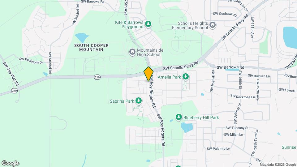 13086 SW Aubergine Ter Map and Location Details