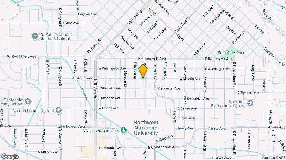 303 Ivy St, Unit C Map and Location Details