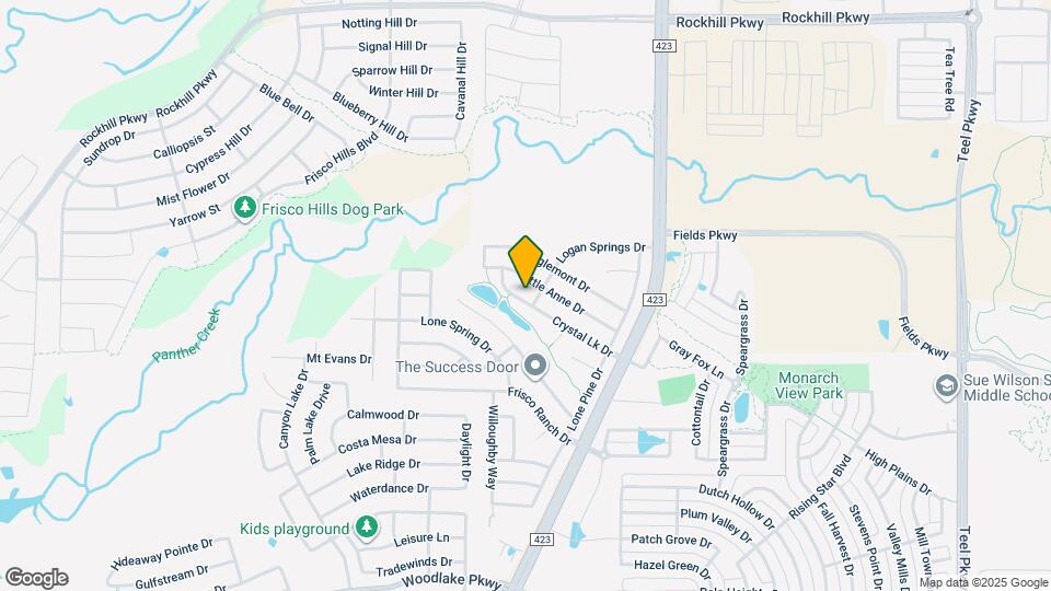 14714 Crystal Lk Dr Map and Location Details