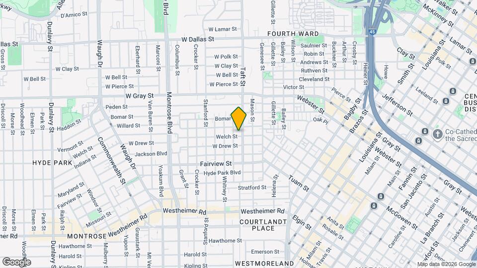 304 Welch St Mapa y Detalles de la Ubicación