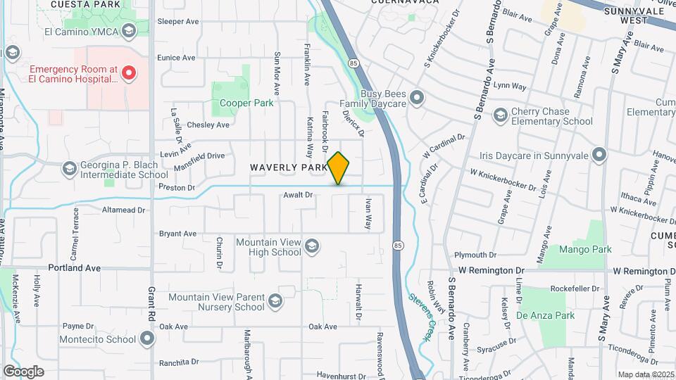 1204 Lubich Dr Map and Location Details