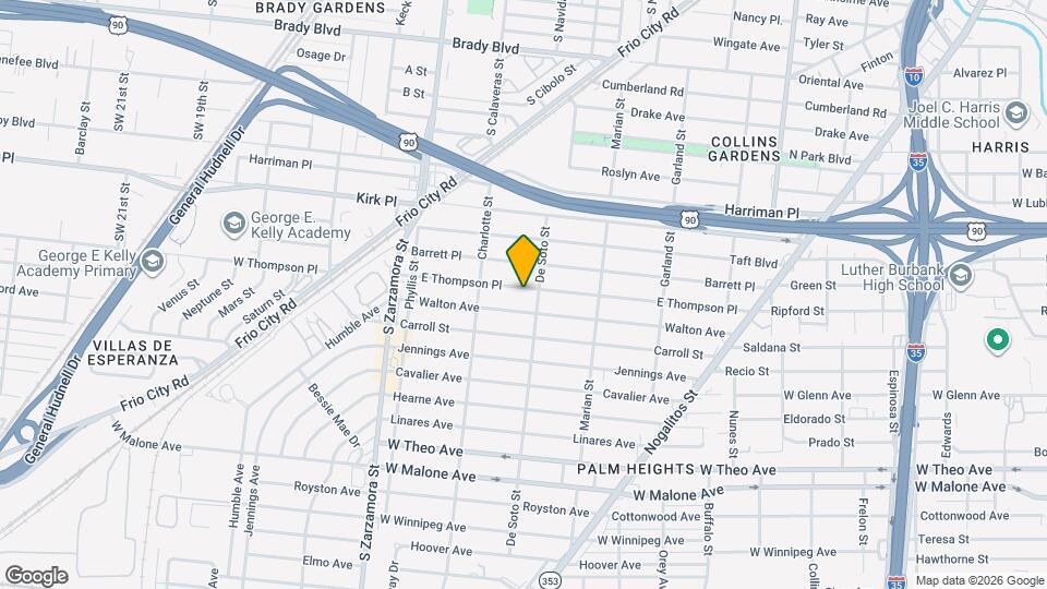 508 E Thompson Pl Map and Location Details