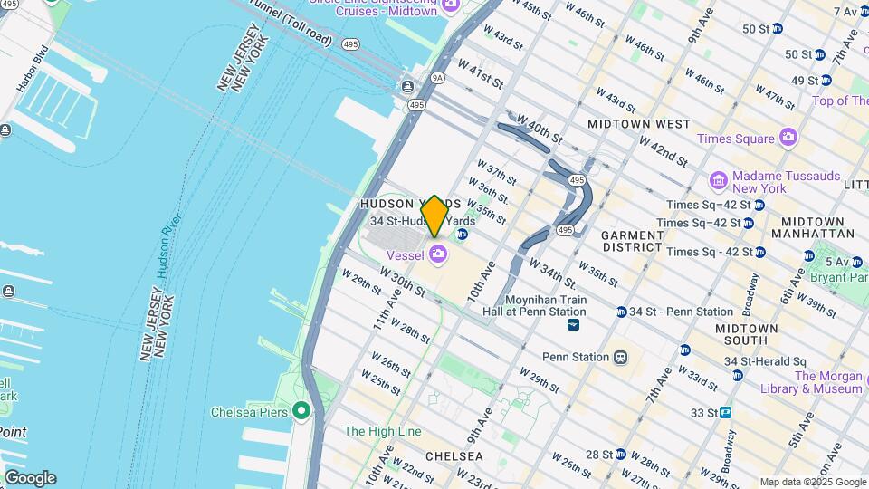 35 Hudson Yards Map and Location Details
