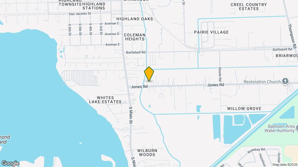 212 Jones Rd Mapa y Detalles de la Ubicación