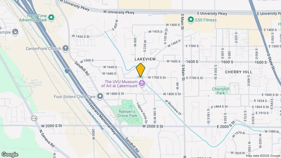 255 W 1700 S St Map and Location Details