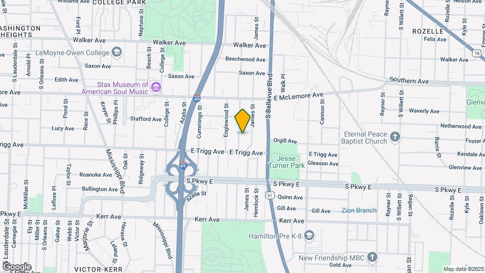 1248 Greenwood St Map and Location Details