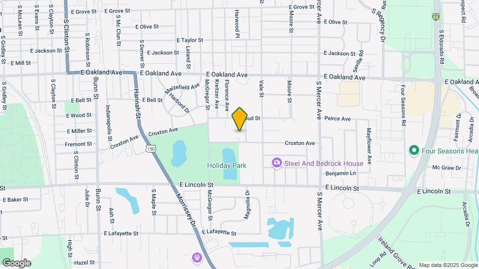 1414 Croxton Ave Map and Location Details
