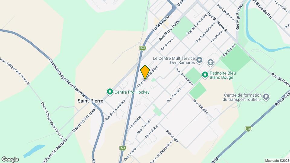 1409 De Lanaudière Rue Map and Location Details