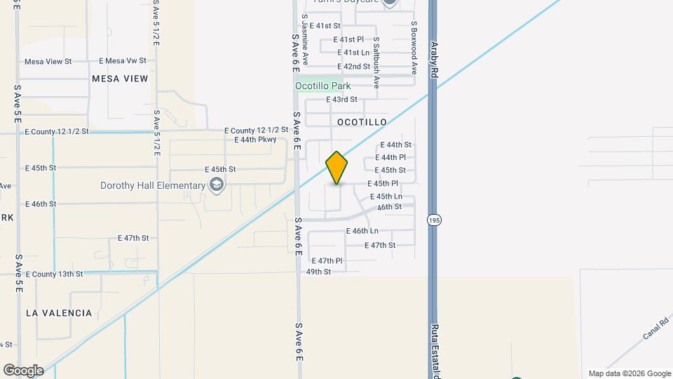 4540 Jojoba Ave Map and Location Details