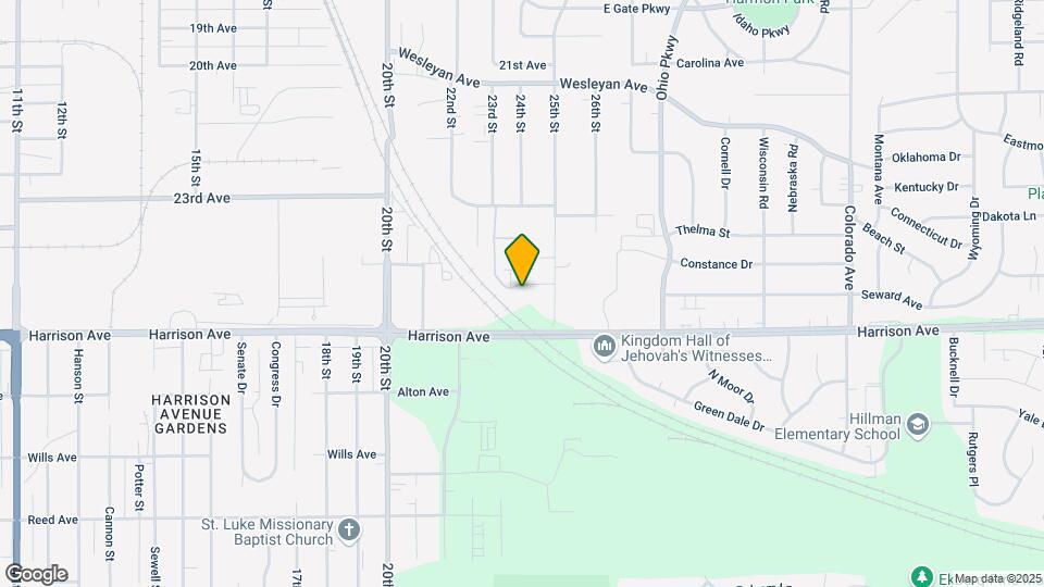2807 Rudeen Close Map and Location Details