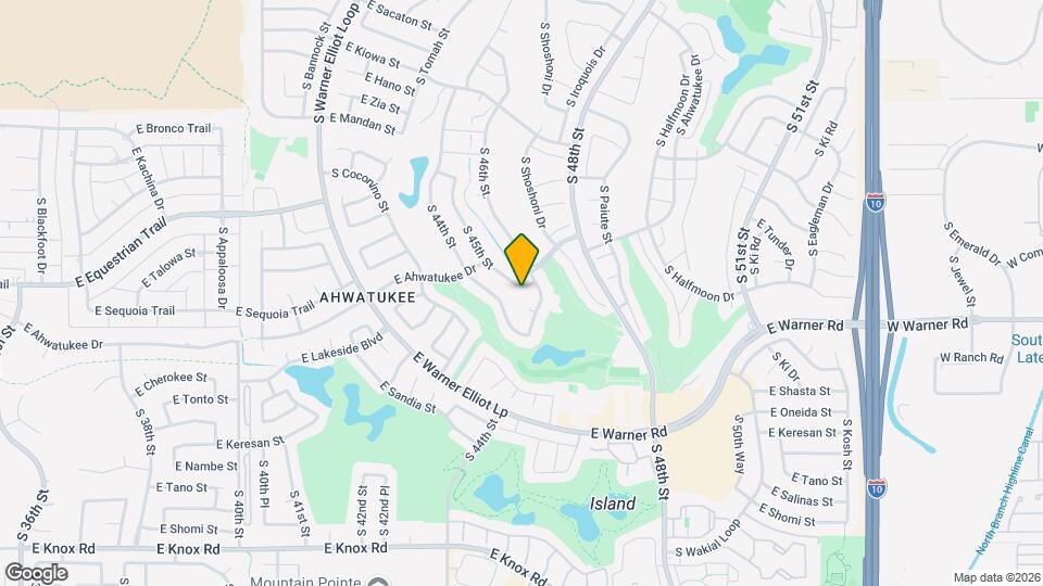 12238 S 45th St Map and Location Details