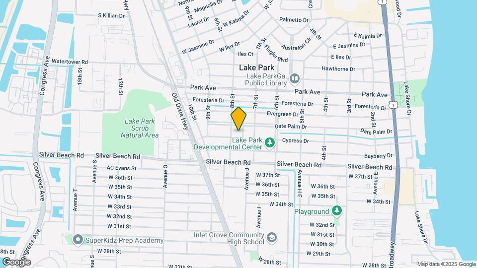 729 Cypress Dr Map and Location Details