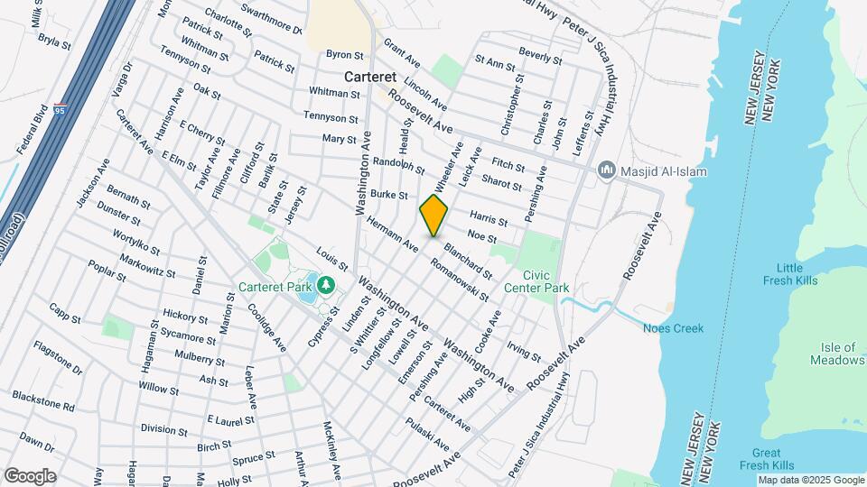 44 N Whittier St Map and Location Details
