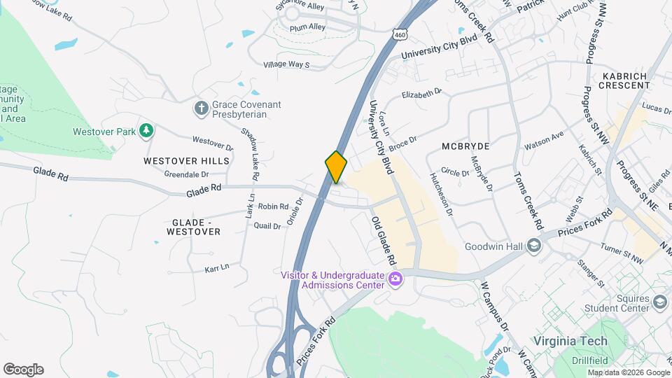 866 Claytor Square Map and Location Details