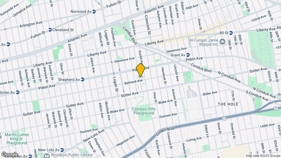 997 Belmont Ave, Unit 2R Map and Location Details