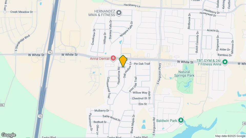 822 Sycamore St Map and Location Details