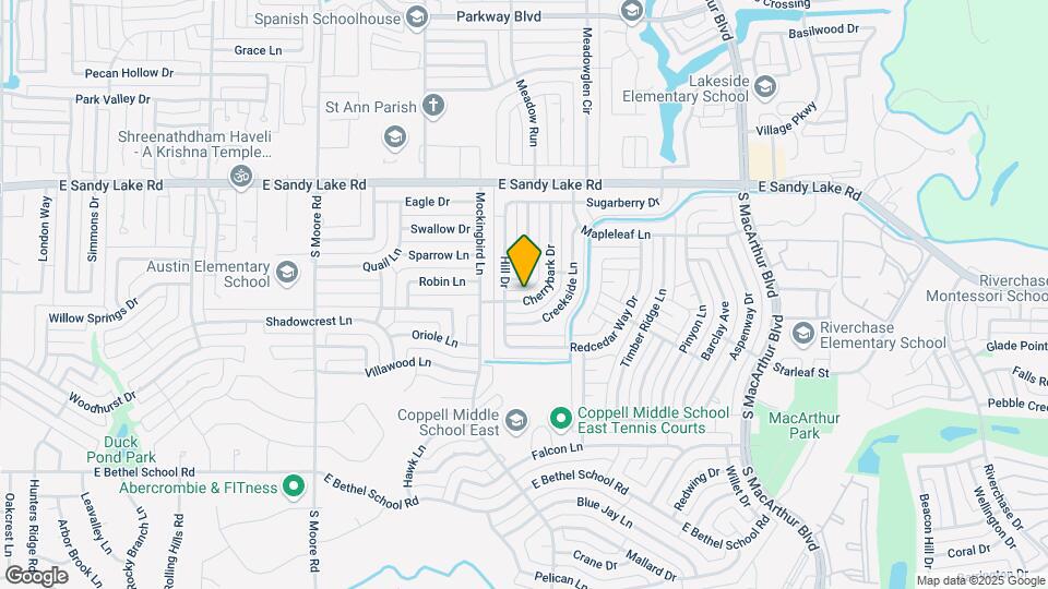 227 Cherrybark Dr Map and Location Details