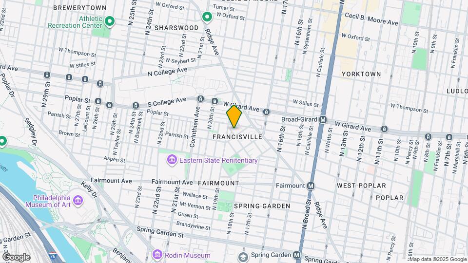 873 Perkiomen St Map and Location Details