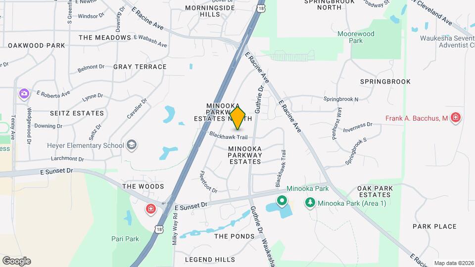 1602 Blackhawk Trl, Unit 1602 Mapa y Detalles de la Ubicación