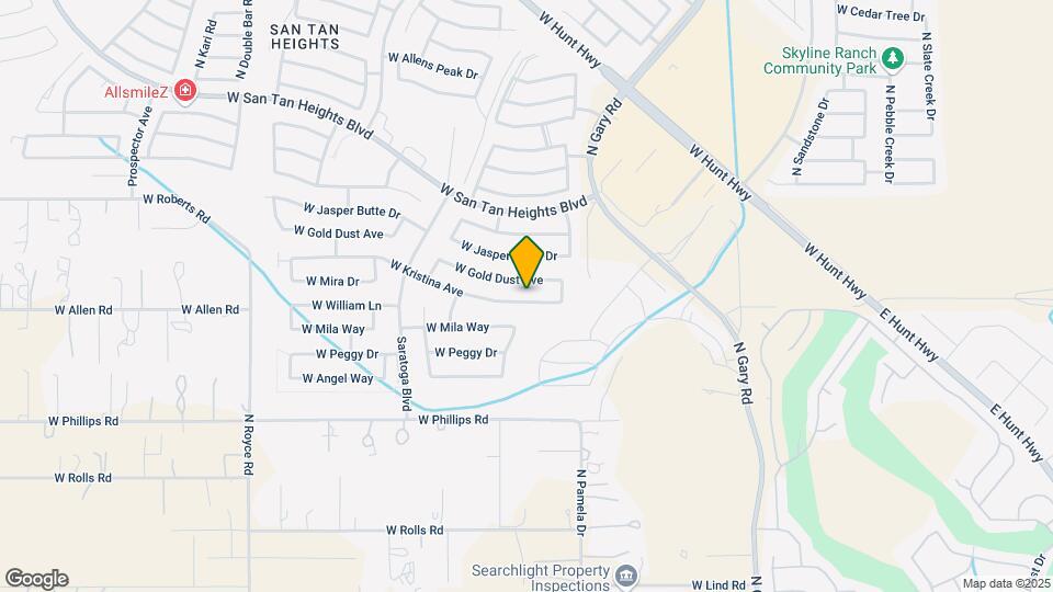 2120 W Kristina Ave Map and Location Details