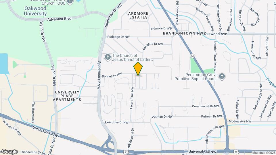 1509 Barrington Rd NW Map and Location Details