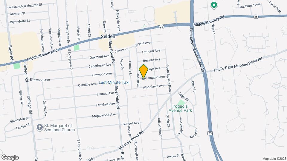 36 Kensington Ave Map and Location Details