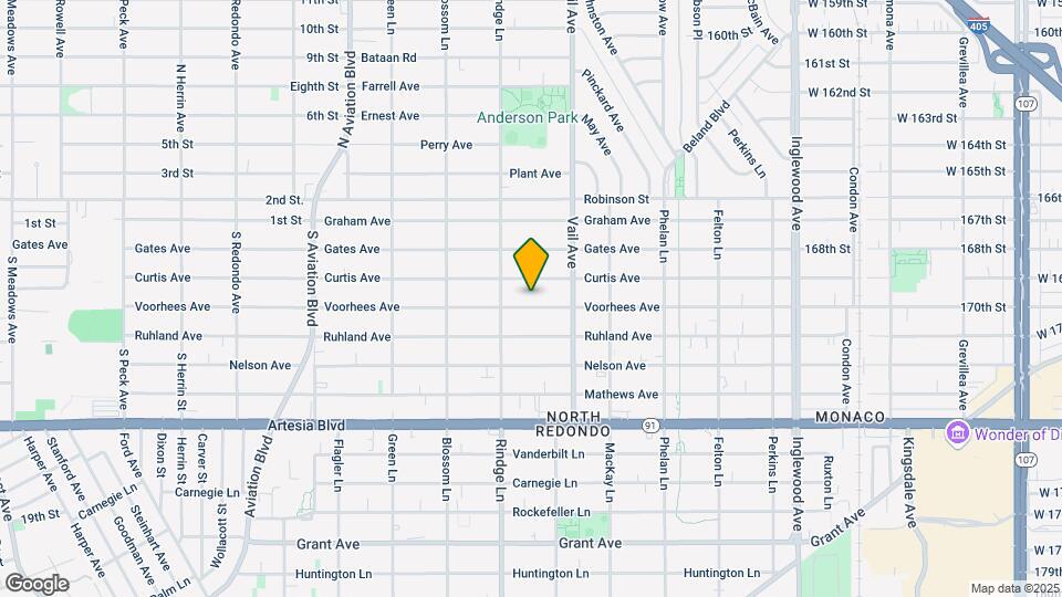 2213 Voorhees Ave Mapa y Detalles de la Ubicación