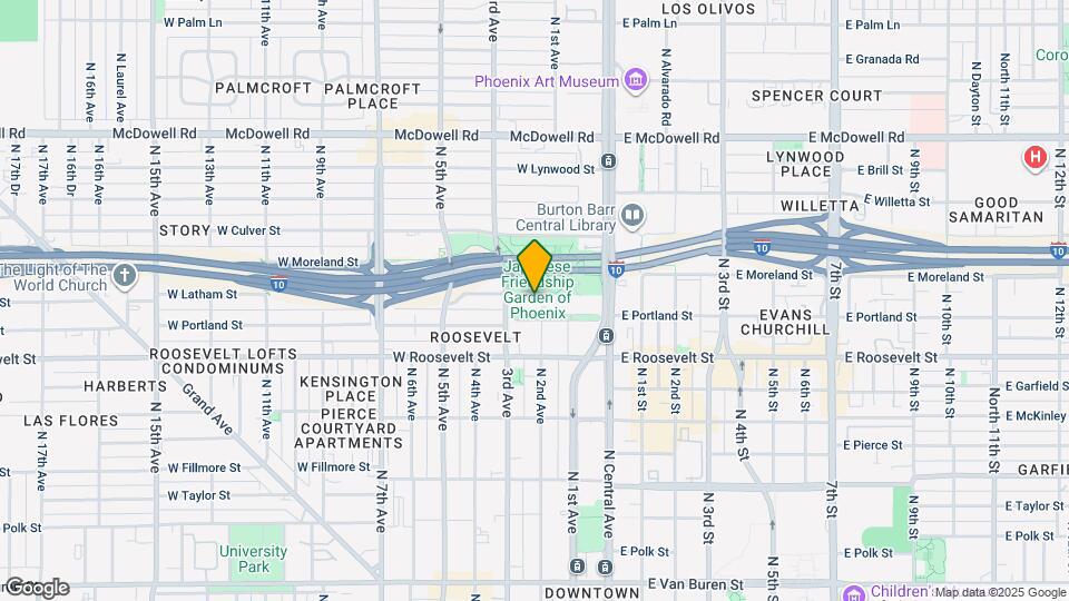 208 W Portland St Map and Location Details