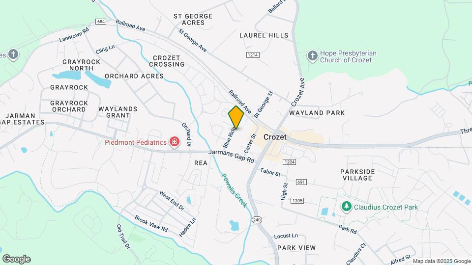 1227 Blue Ridge Ave Map and Location Details