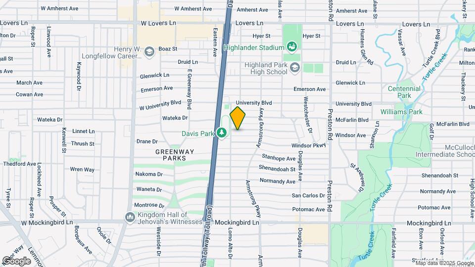 4437 Larchmont St Map and Location Details
