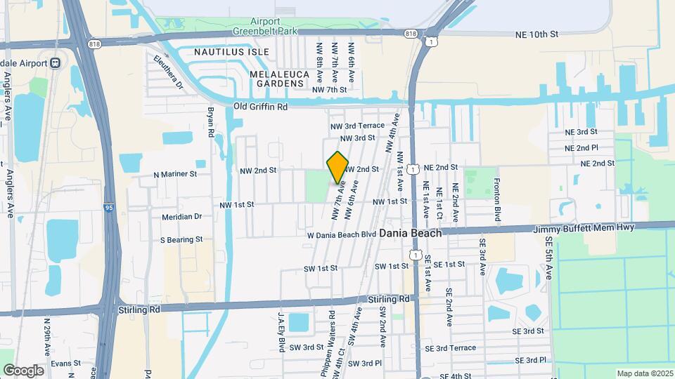 117 NW 7th Ave Map and Location Details