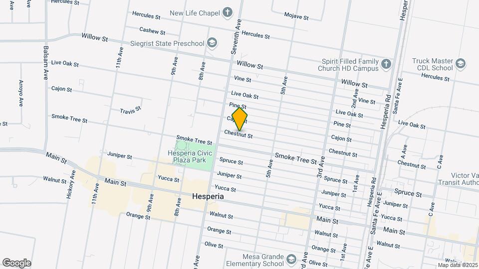 16041 Chestnut St Map and Location Details