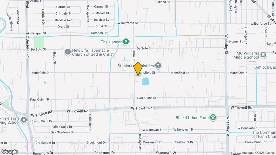 5825 Francis Oak Ln Map and Location Details