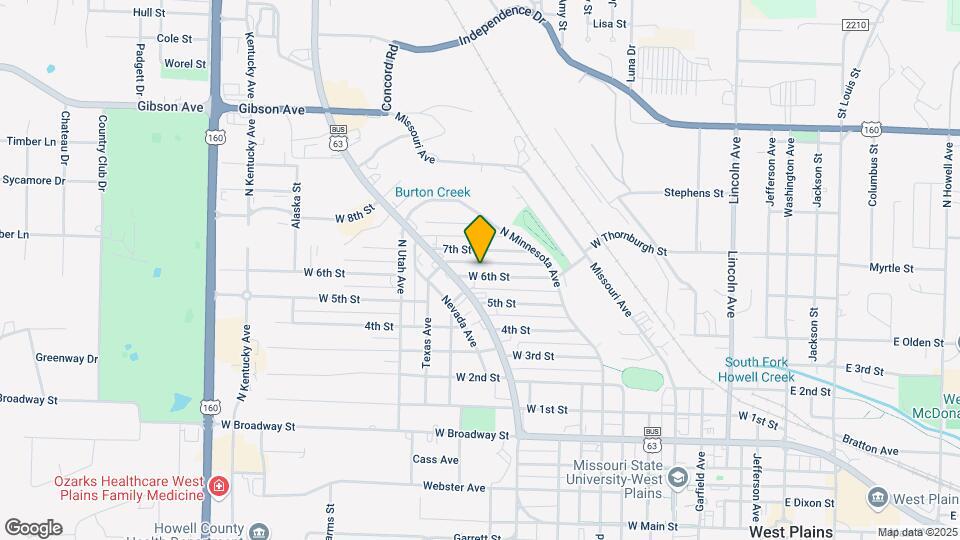 1055 6th St Map and Location Details