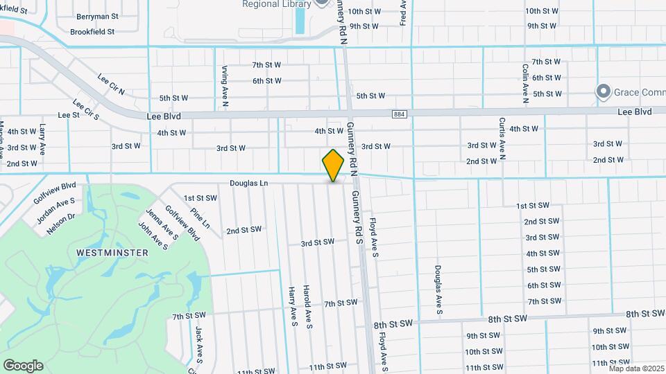 4413 Douglas Ln Map and Location Details