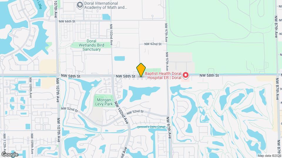 5768 NW 98 Pl Map and Location Details