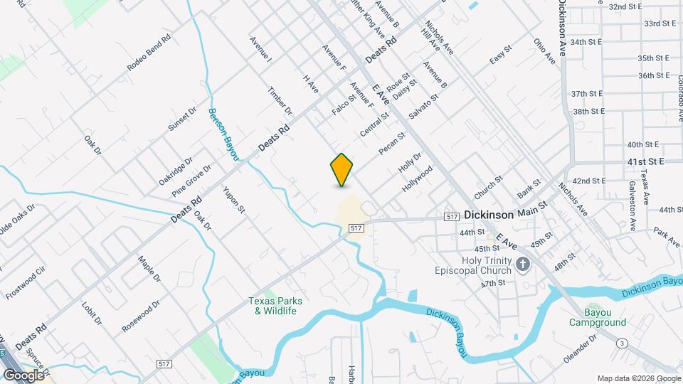 2110 Pecan St Map and Location Details