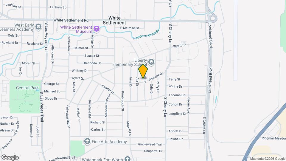 720 Sandell Dr Map and Location Details