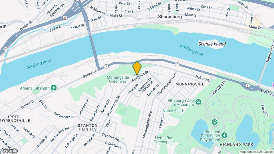 6419 Adelphia St Map and Location Details