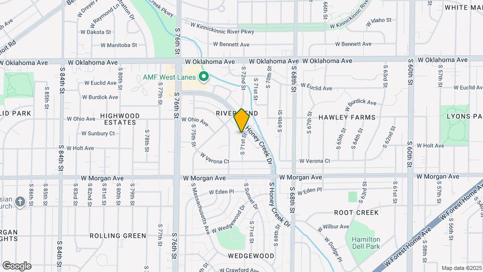 3353 S 71st St Mapa y Detalles de la Ubicación