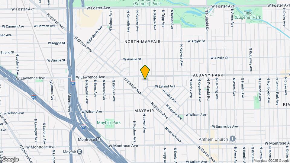 4738 N Lowell Ave Mapa y Detalles de la Ubicación
