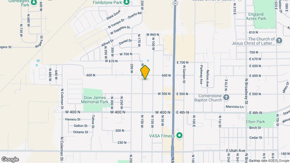 147 W 600 N Map and Location Details