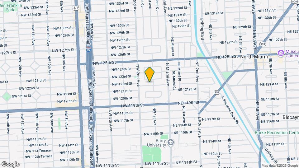 135 NW 121st St Map and Location Details