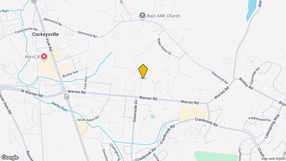 10523 Howard Ave Map and Location Details