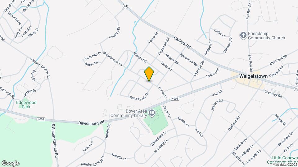 3520 Tower Dr Map and Location Details